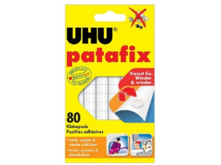 Lepící guma UHU Patafix bílý 80ks